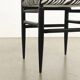 Vintage Jungle Collection chairs in velvet and wood, Italy, 1950s-1960s.