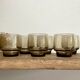 6 petits verres LUMINARC France verre fumé
