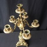 Candlestick with 6 candlesticks Napoleon III