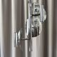 1970s Space Age chrome chandelier – 3 lights