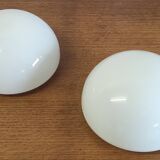 Opaline globe wall light 15 cm - 50s/60s