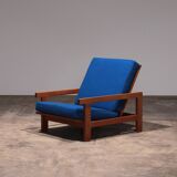 Hans J Wegner GE421 Getama Fauteuil relax en chêne avec dossier réglable