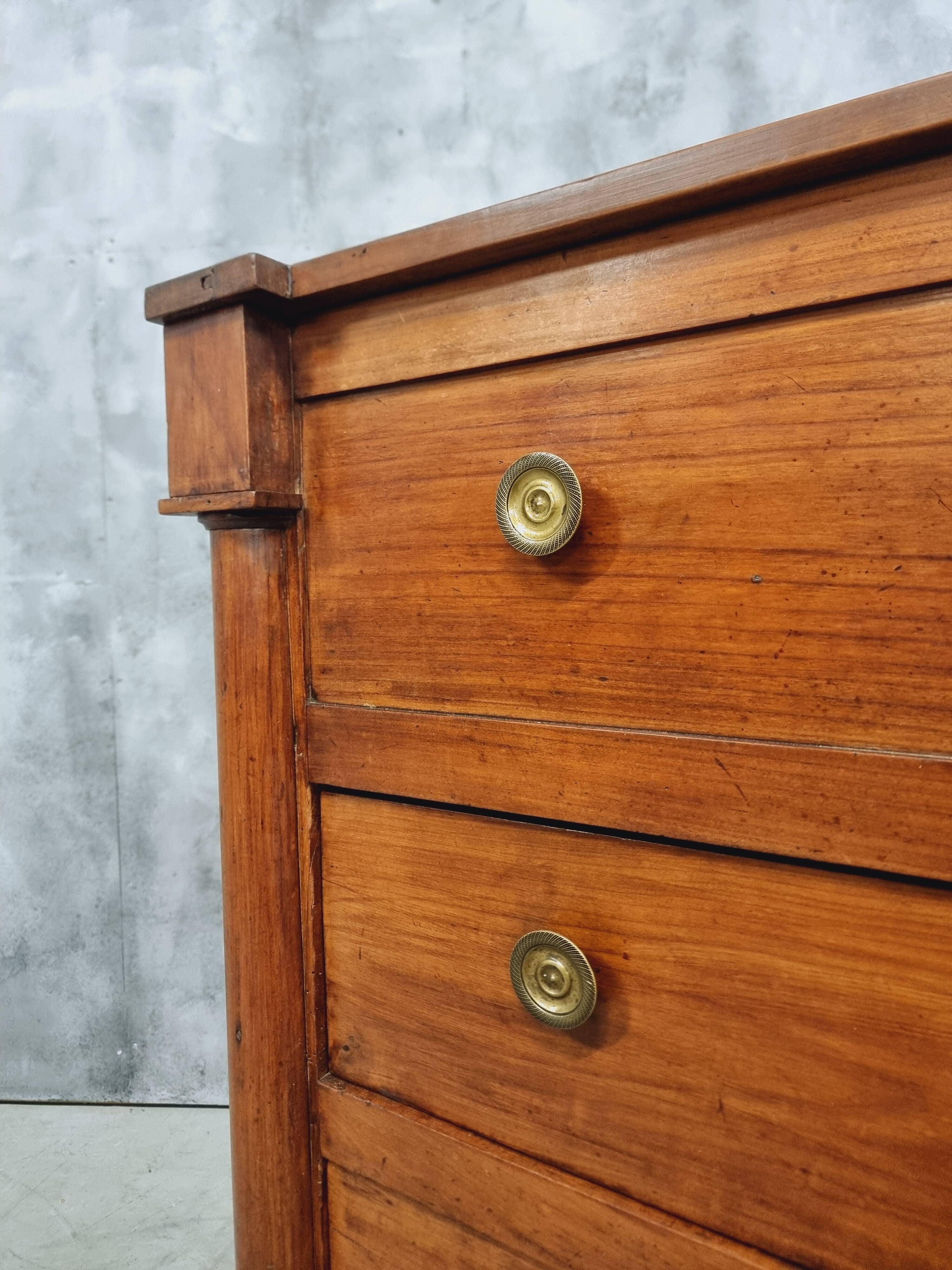 Antique chest of drawers from France from the 19th century