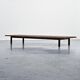 Cansado bench in mahogany by Charlotte Perriand, circa 1962.
