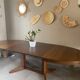 Vintage oval Baumann table