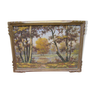 Peinture à l'huile paysage