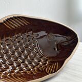 Plat en céramique poisson