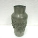 Signed tin art nouveau vase