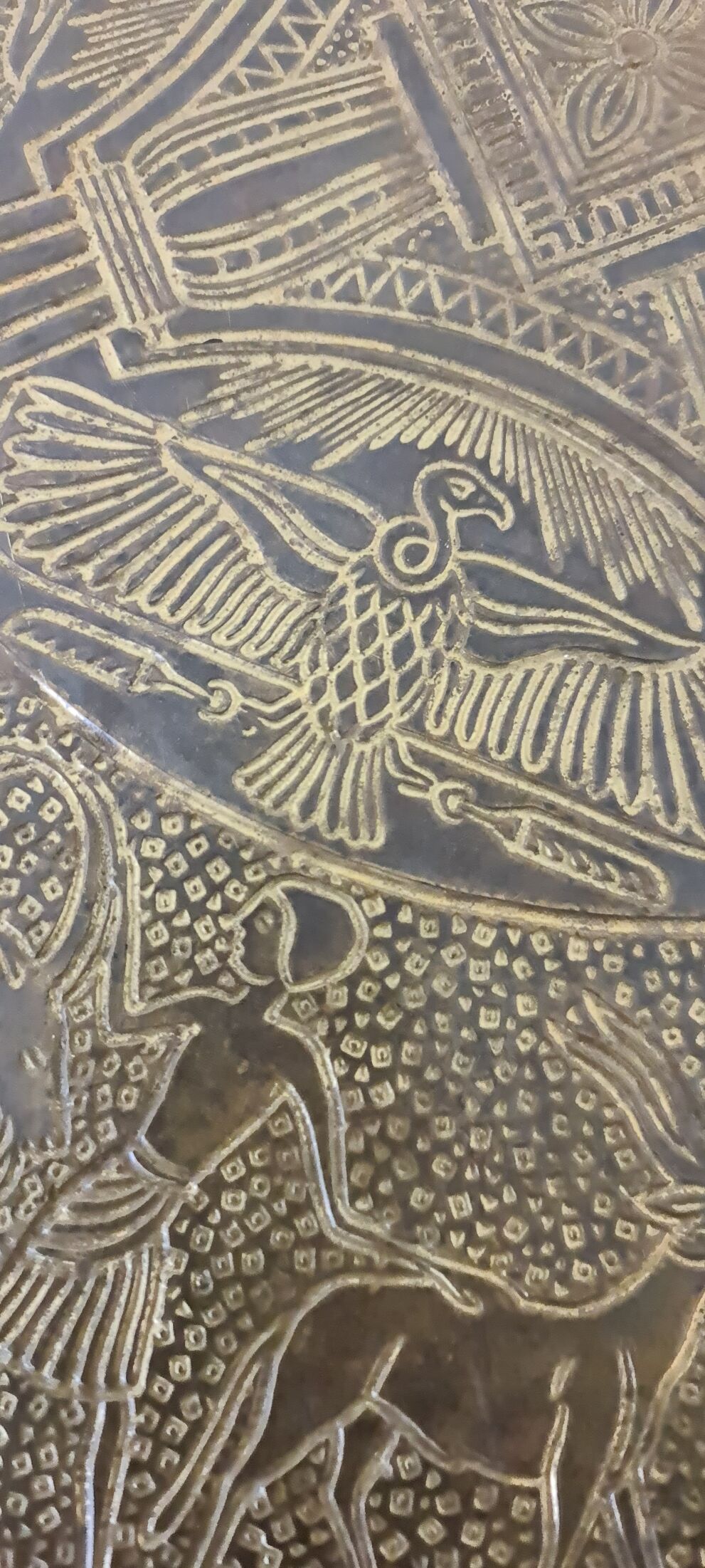 Vintage smoking table