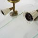 Pair of vintage italian wall sconces, Stilnovo Italy, 50s