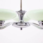 Art Deco chandelier from Poland, 1950s