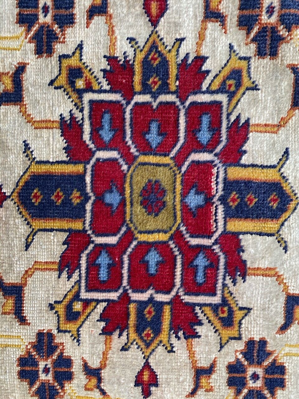 Tapis vintage persan ghouchan extra fin 139x216 cm