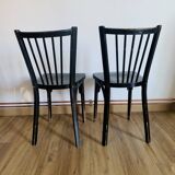 Pair of Baumann chairs model 153