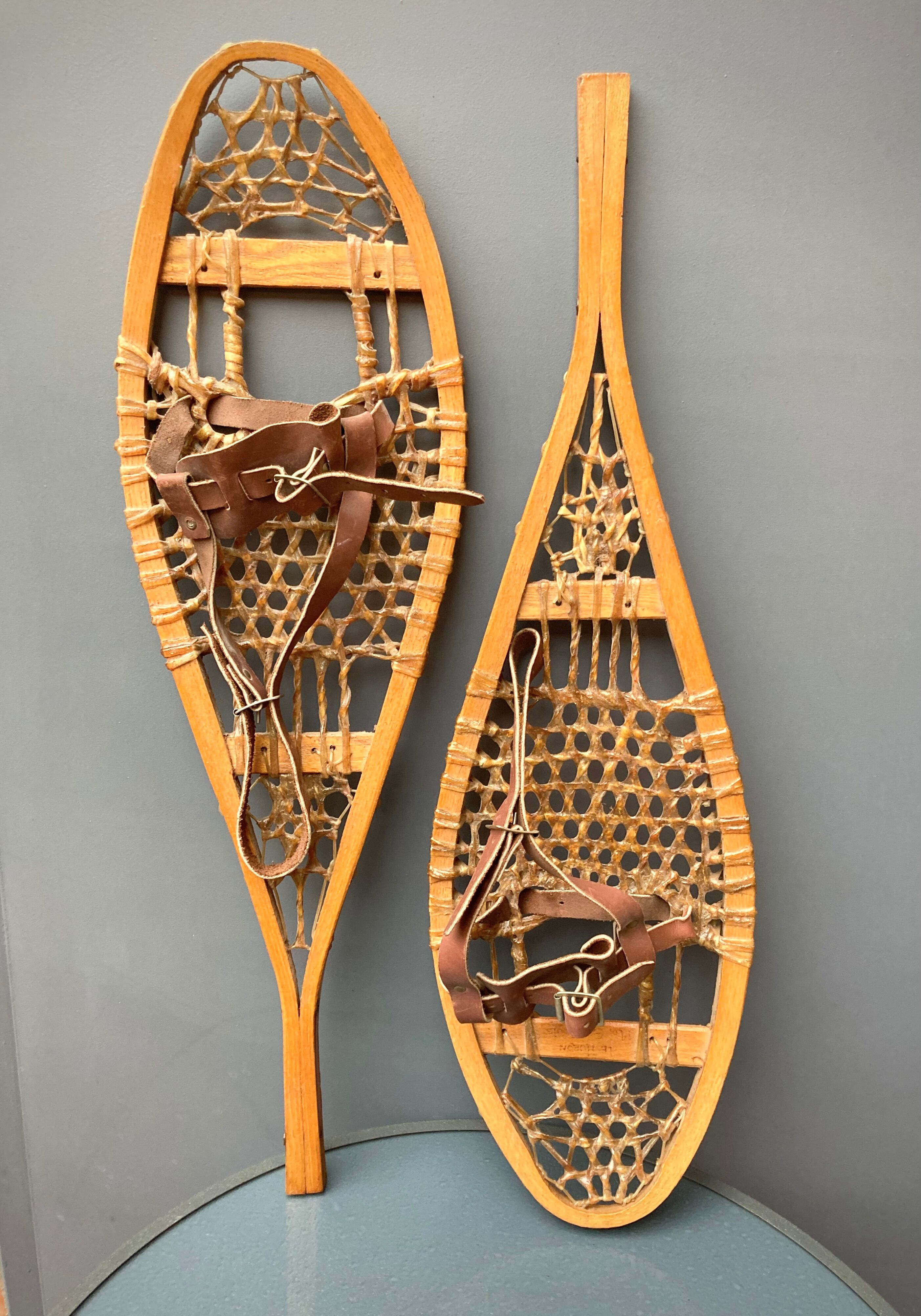 old Canadian snowshoes