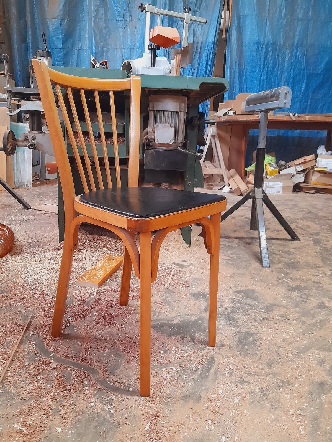 4 mismatched Baumann/Luterma bistro chairs