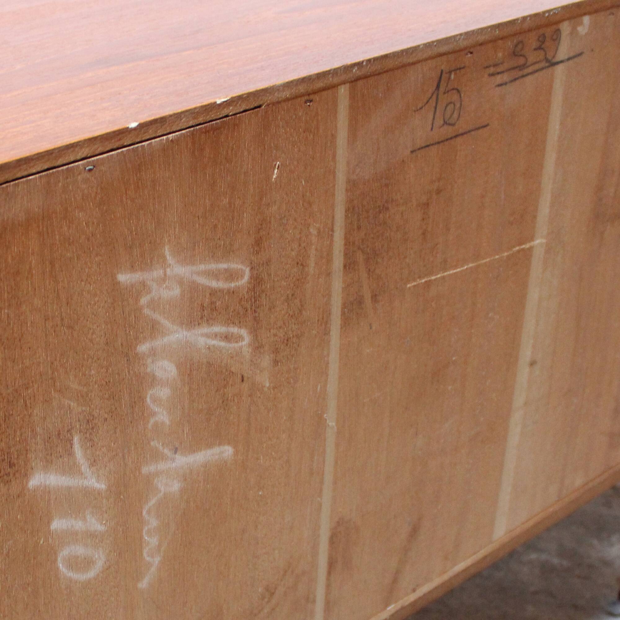 Vintage Scandinavian teak chest of drawers