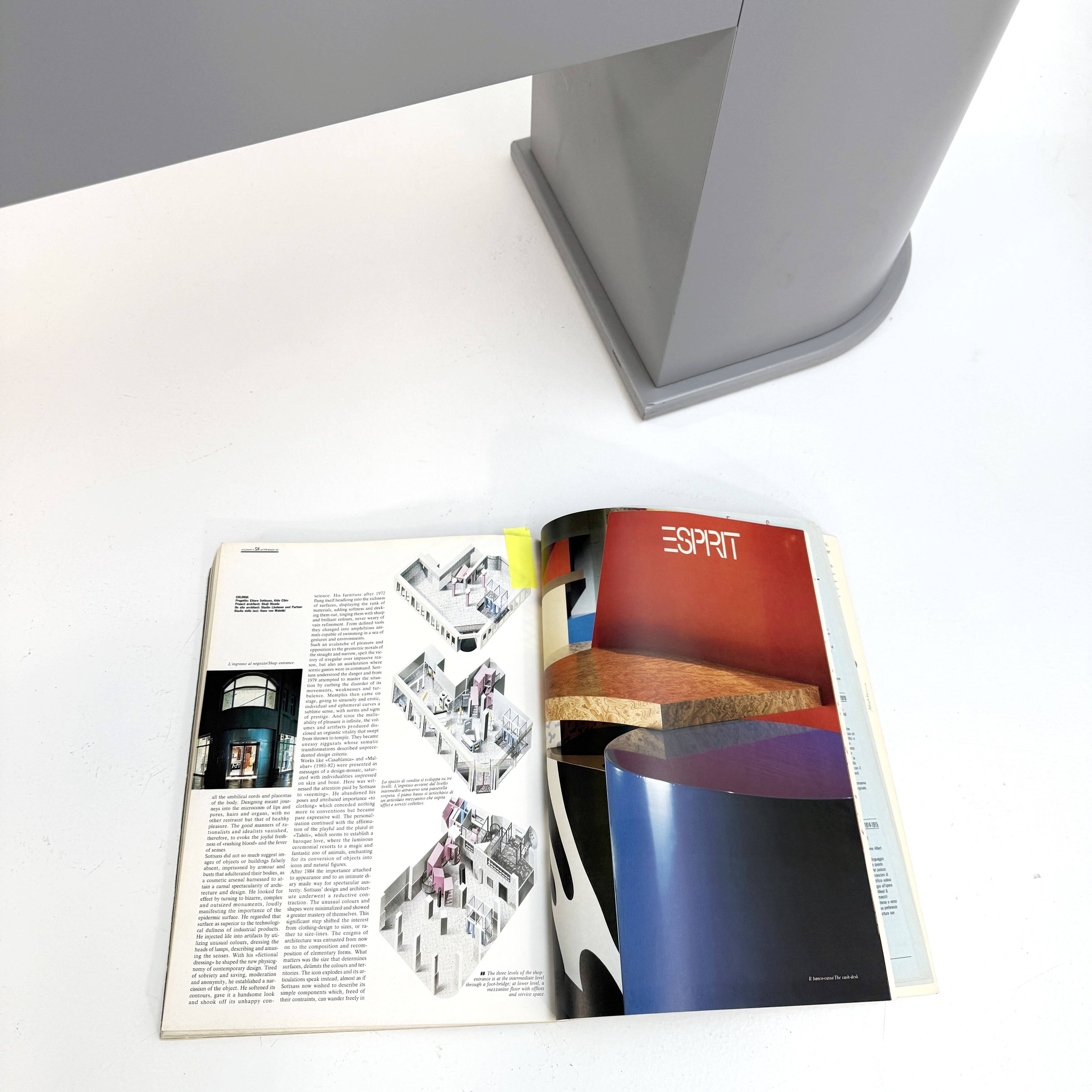 Claustra / Shelf by Sottsass Associati for Esprit, 1985