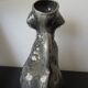 Ceramic carafe pitcher shaped dog poodle year 60/70