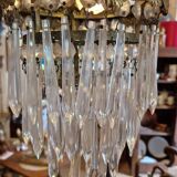 Ceiling chandelier with tassels