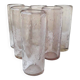 6 verres bullés