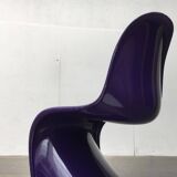 Mid-century Panton side chair set by Verner Panton for Herman Miller, 1960s.
