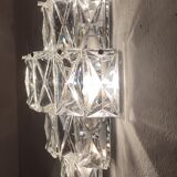 Kinkeldey glass wall lamp, Germany, 1970