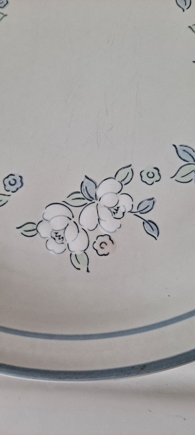 Hearthside stoneware plate