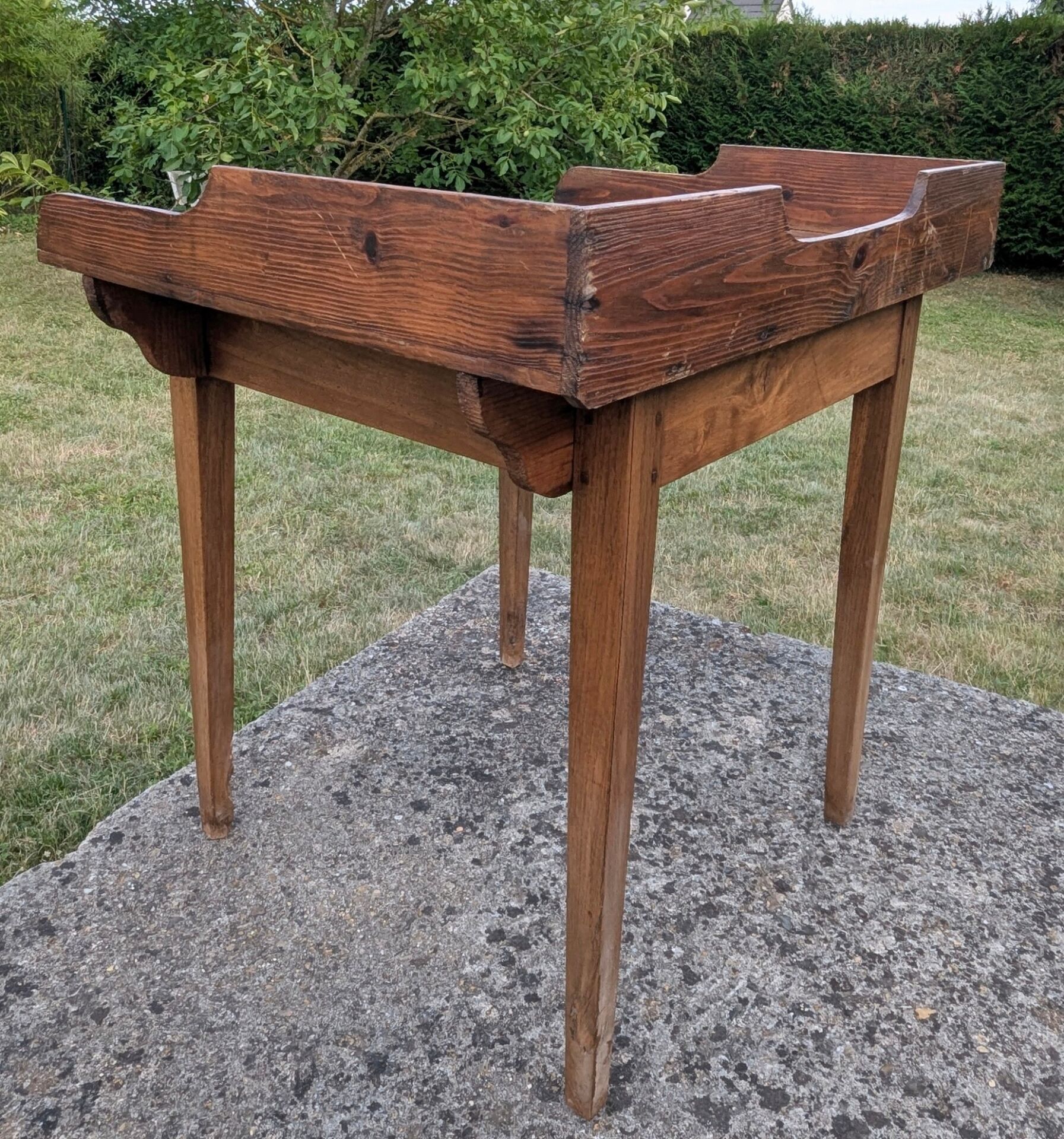 Antique dressing table washbasin desk early 20th century