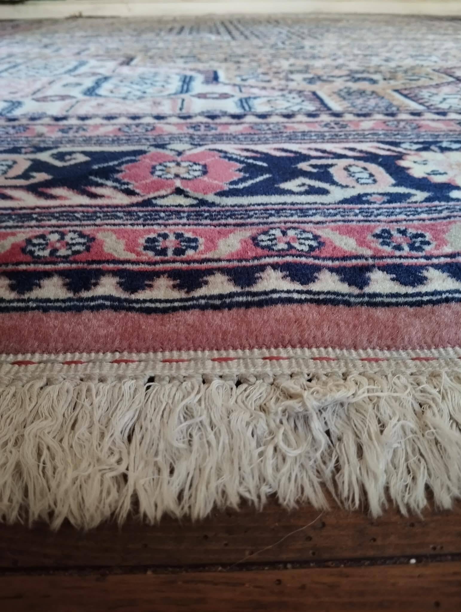Handmade Romanian Mechkine rug 357x251cm