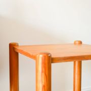 Pine side table, 1980