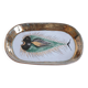 Vintage decorative dish with fish decoration - Dour - Forces Murales