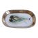 Vintage decorative dish with fish decoration - Dour - Forces Murales