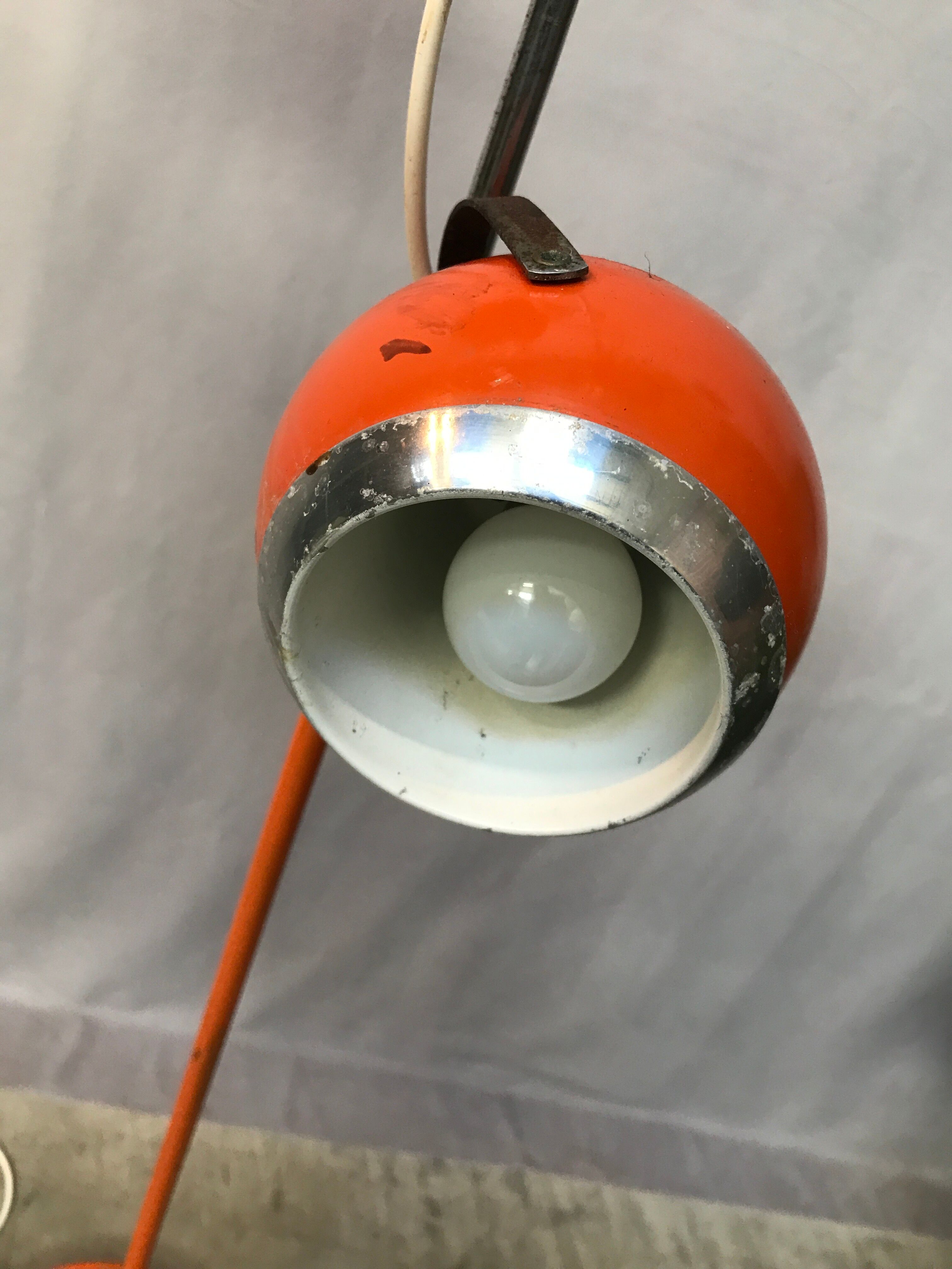 Vintage Eyeball floor lamp
