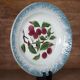 Vintage porcelain dish, slip dish, fruit motif dish, collection, tableware