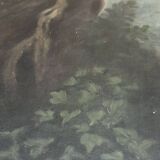 Painting Oil on canvas after Murillo Saint Jean Batiste early 20th century