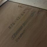 60s 70s teak dining table by Burchardt-Nielsen Made in Denmark