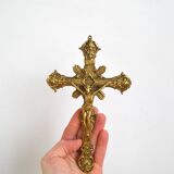 Brass crucifix
