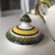 Henriot Quimper coffee service 8 cups/saucers, coffee pot, sugar bowl, jug.