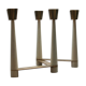 Modernist brass candlestick 1960s