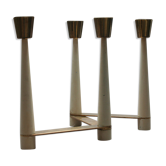 Modernist brass candlestick 1960s