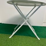 Garden furniture wrought iron folding year 50-60