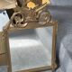 Miroir de table  en bois doré style Louis XVI