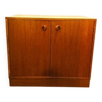 Vintage Scandinavian teak low cabinet - circa 1960