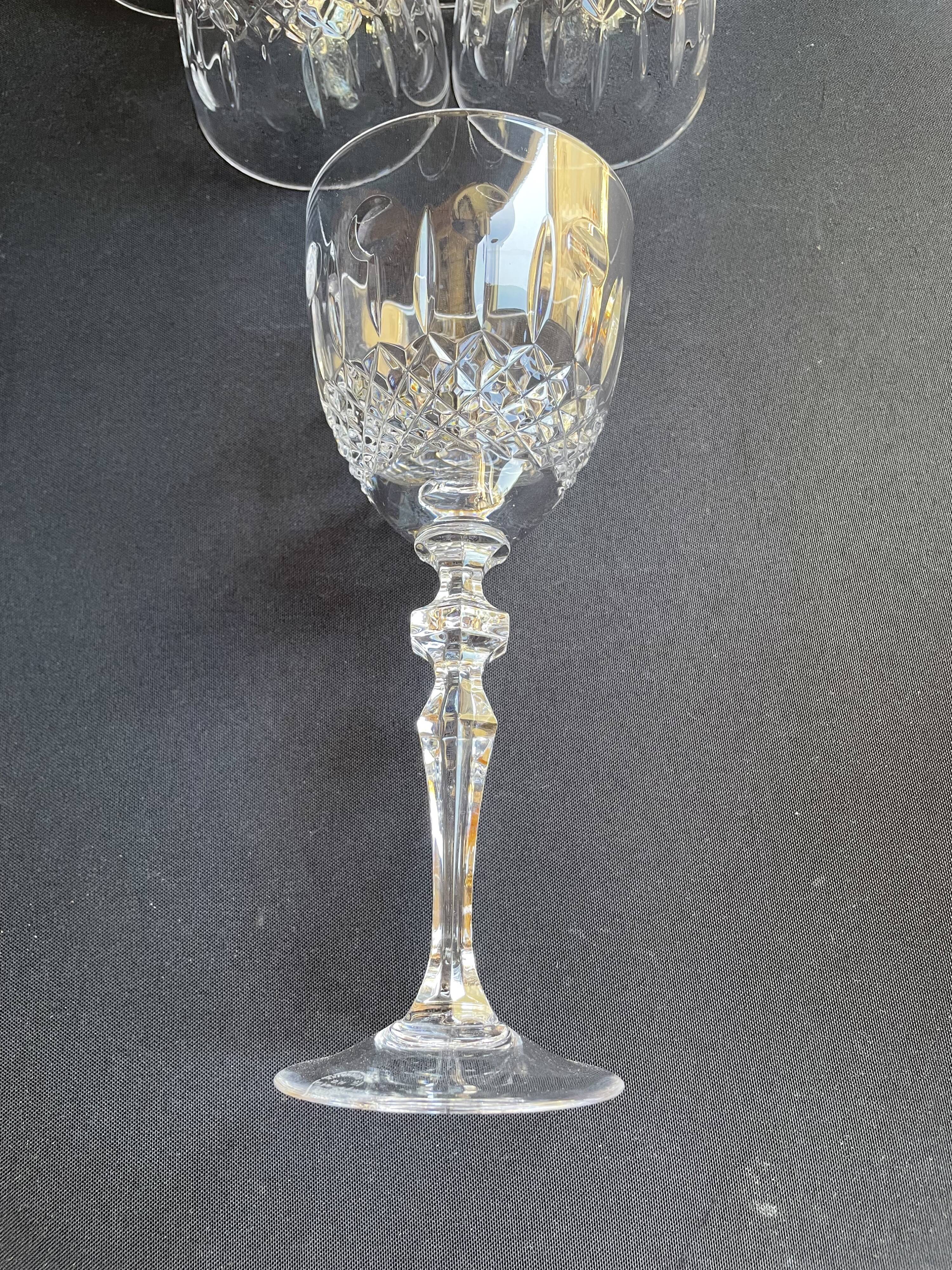 Red wine glasses Théodore Heitzman