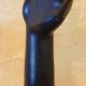 Hand carved in blackened wood, 70s