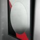 Eugenio Carmi Art Mirror 1970's Italian Decorative