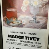 Still life exhibition poster 1980