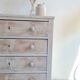 Antique English-style commode