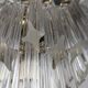 Brass and Murano chandelier by Venini by Novaresi