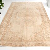 Neutral Vintage Anatolian Wool Rug